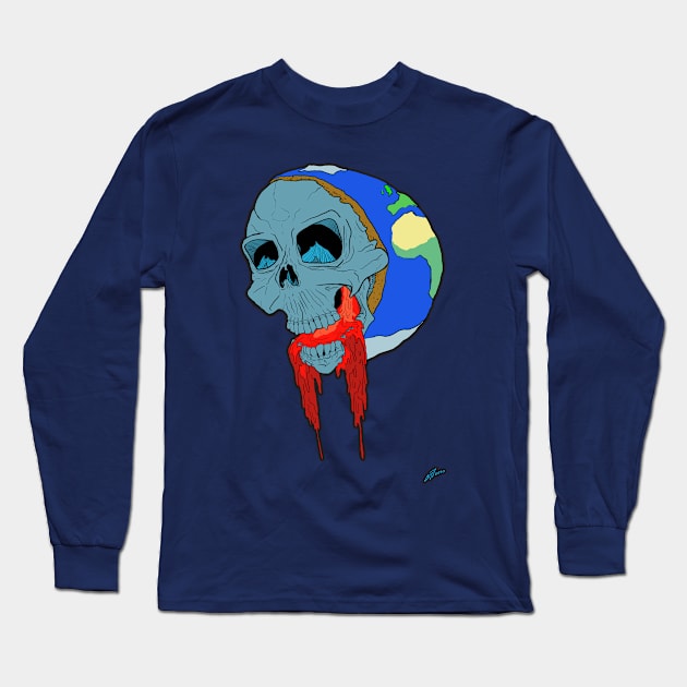 Dying earth Long Sleeve T-Shirt by Corey Has Issues